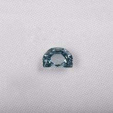 Blue-1 Carat Portrait Half Moon Cut CVD Lab Grown Loose Diamond