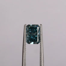 Blue Radiant Cut 2 Ct Lab-Grown Loose Diamond