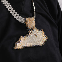 Moissanite Diamond Owl Hip Hop Pendant Fully Iced Out