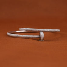 Moissanite Diamond Bangle Bracelet