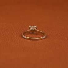 Heart Cut Lab Created Diamond Hidden Halo Ring For Gift