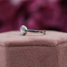 0.55 Ct Rose Cut Diamond Engagement Ring