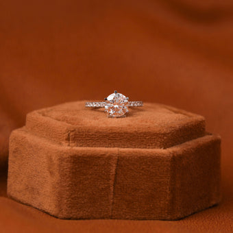 Round Solitaire Engagement Ring