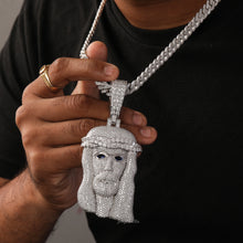 Jesus Head Moissanite Diamond Christ Hip Hop Pendant For Him Men's