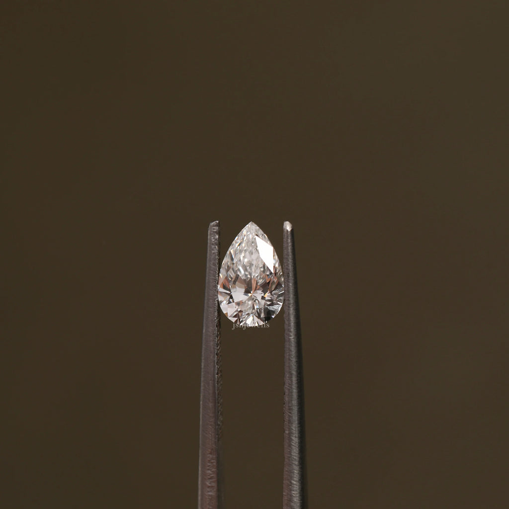 2 CT Pear Cut Loose Diamond VVS Clarity White Color IGI Certified Lab Grown Diamond