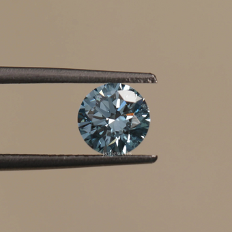 1.5 Carat Blue Color CVD Loose Lab Grown Diamond VVS Clarity