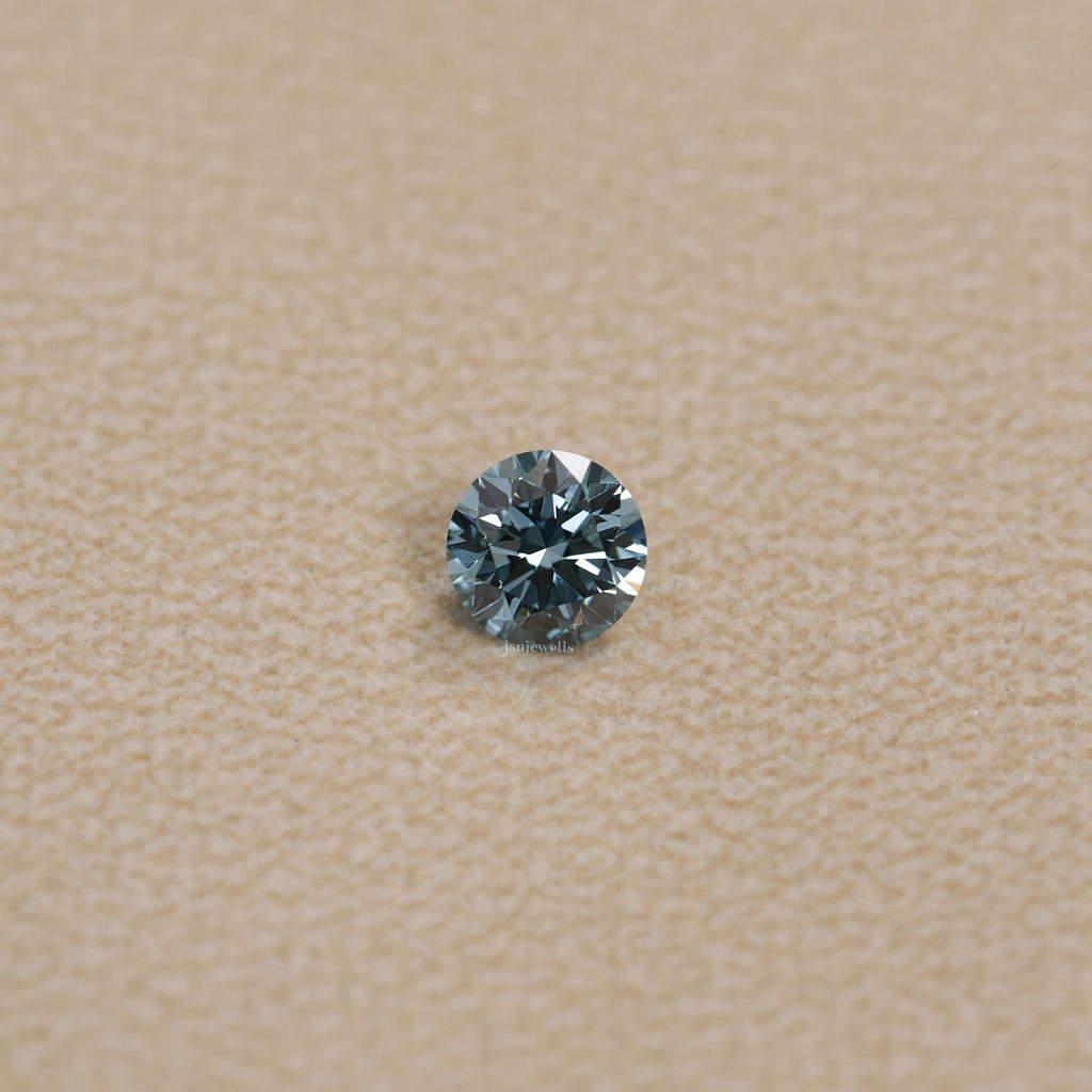 1.75 Carat Loose Lab Grown Diamond Blue Color VVS Clarity