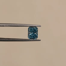 1.75 Carat Blue Radiant Cut Loose Diamond VS1 Clarity Use For Jewelry