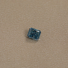 2 CT Radiant Cut Loose Lab Grown Diamond Blue Color VS1 Clarity