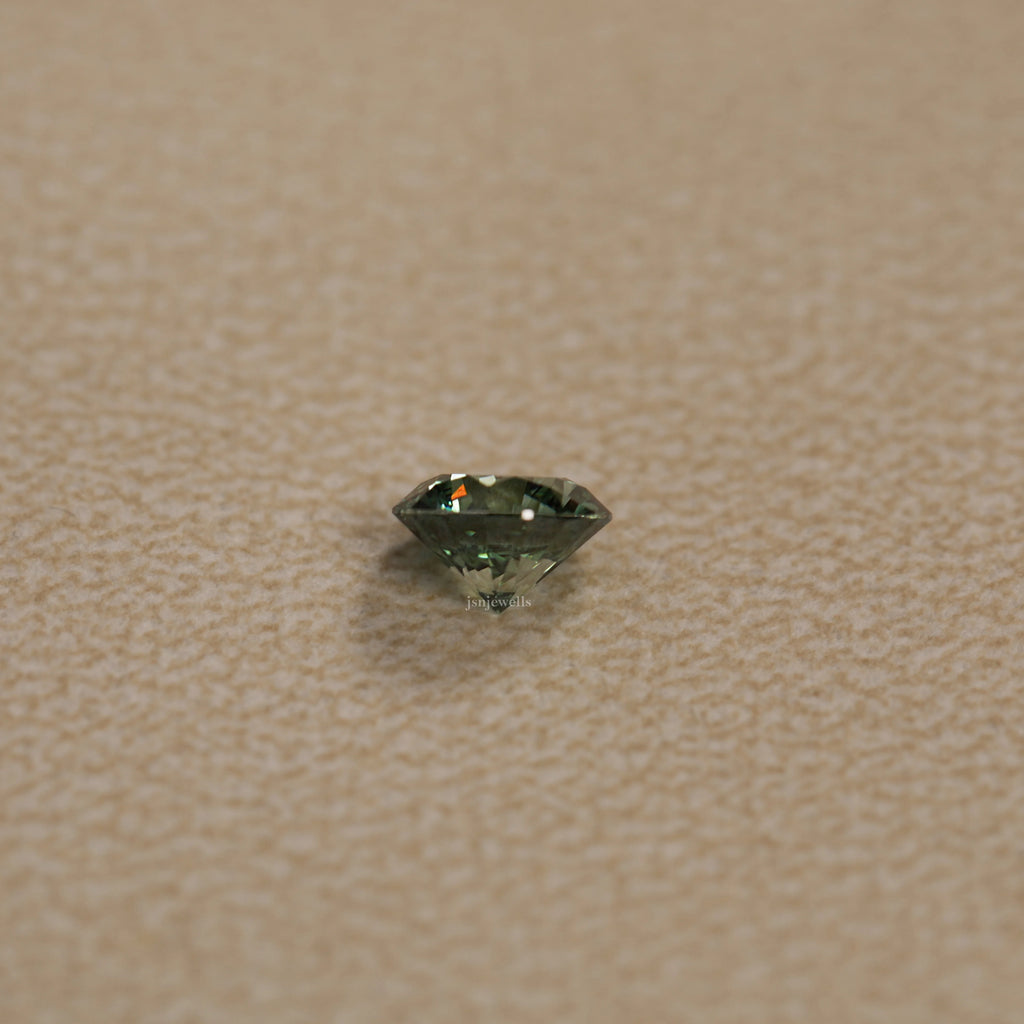 1.5 Carat Green Color Loose Lab Grown Diamond VVS Clarity