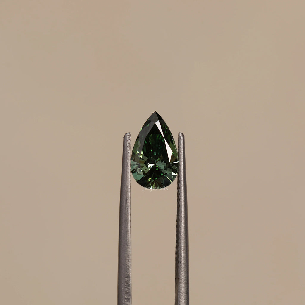 2 Carat Green Loose Lab Grown Diamond VVS Clarity