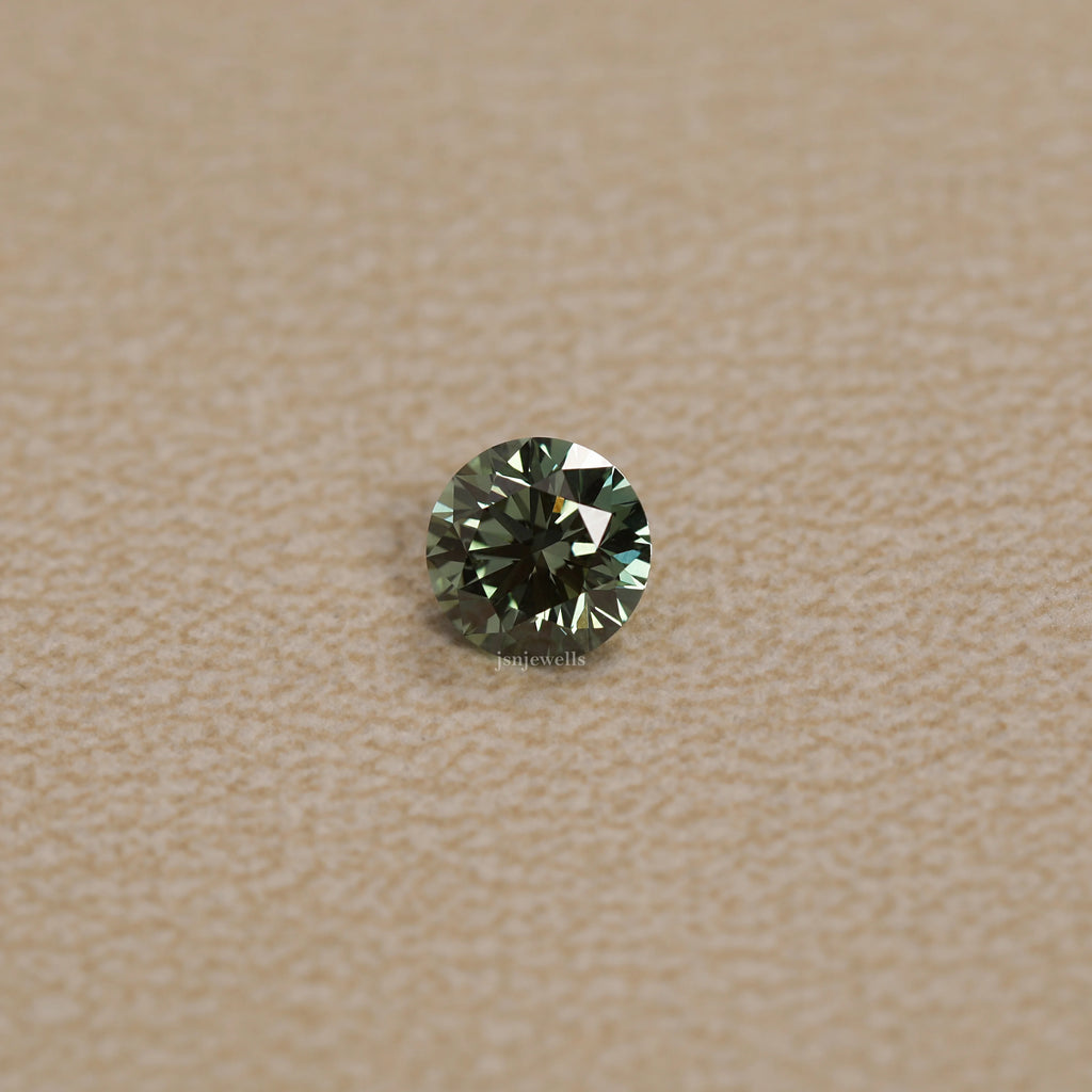 1.75 Dark Green Loose Lab Grown Diamond VVS Clarity