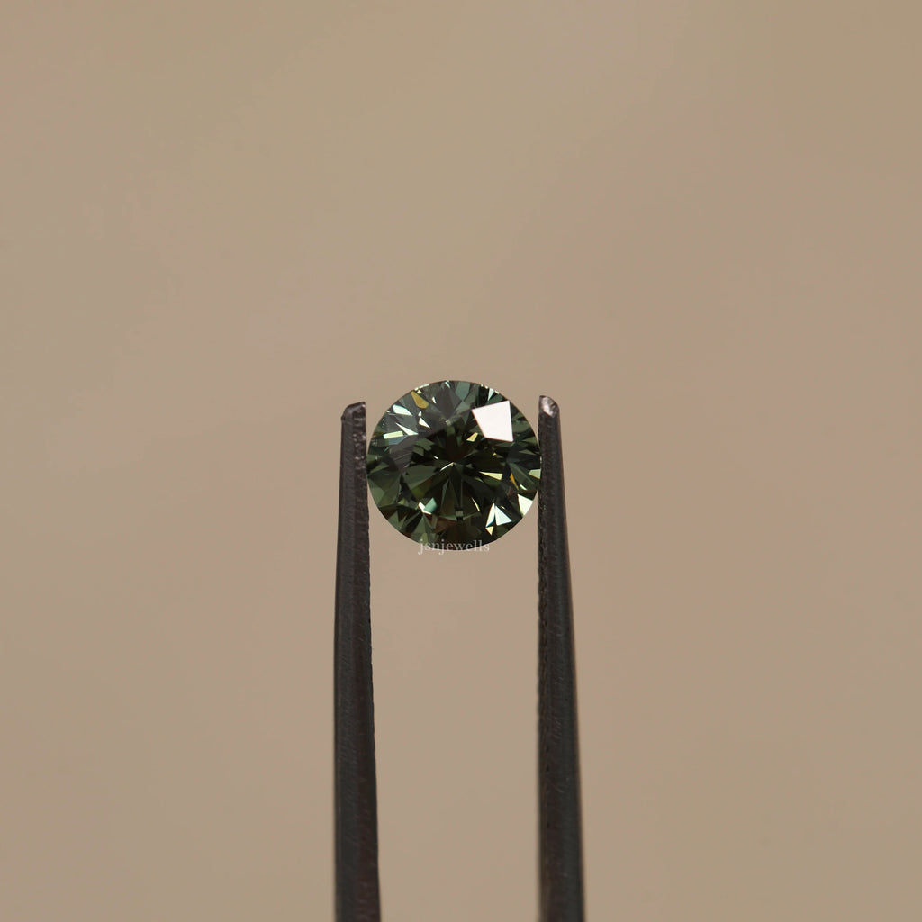 1.75 Dark Green Loose Lab Grown Diamond VVS Clarity