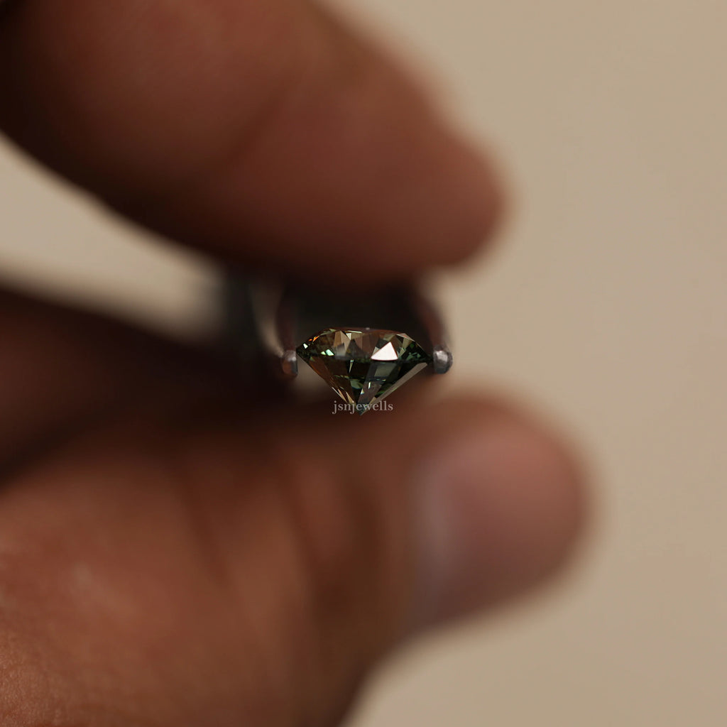 1.75 Dark Green Loose Lab Grown Diamond VVS Clarity