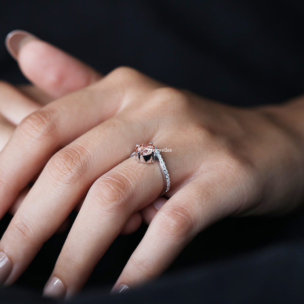 1.50 Carat Pink Diamond Ring