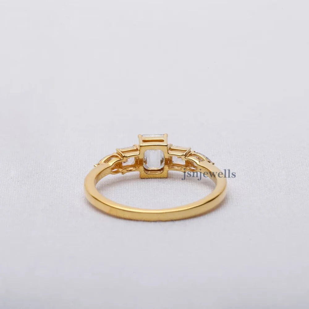 Fancy Multi Shape Lab Grown Wedding Ring