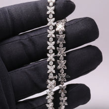 Round-Marquise Cut Lab Created Diamond Bracelet For Her