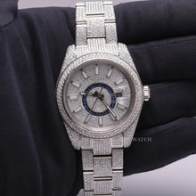 Fully Iced Out VVS Moissanite Monochrome Wrist Watch