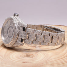 Fully Iced Out VVS Moissanite Monochrome Wrist Watch