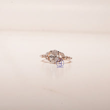 Oval Cut Lab Grown Diamond Engagement Ring