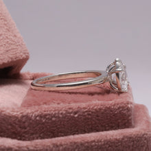 Pear Cut Toi Et Moi Lab Diamond CVD Engagement Ring