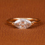 marquise cut diamond ring