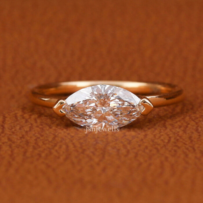 marquise cut diamond ring