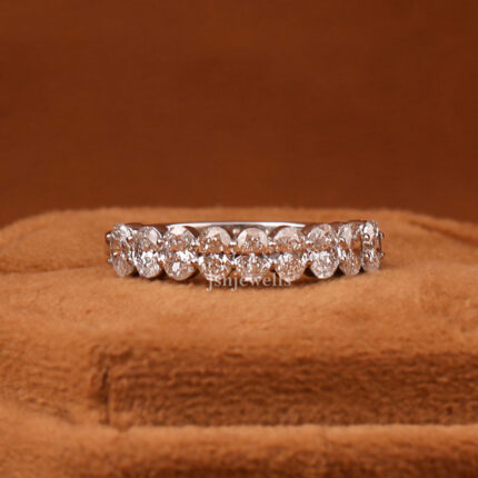 half eternity wedding band