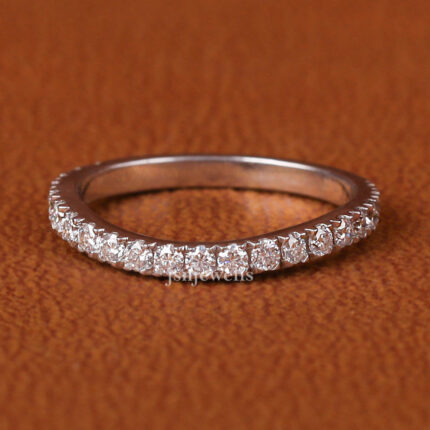 lab diamond half eternity band​