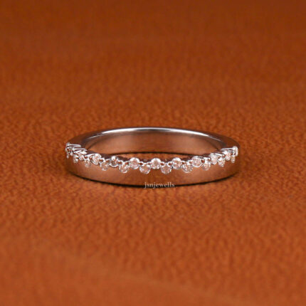 half eternity wedding band