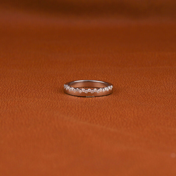 half eternity wedding band