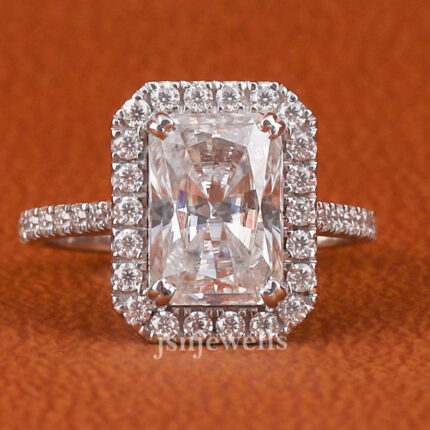 radiant cut diamond ring