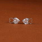 lab diamond earrings studs​