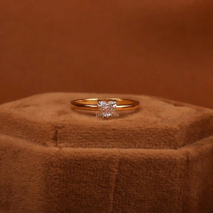 Heart Diamond Ring