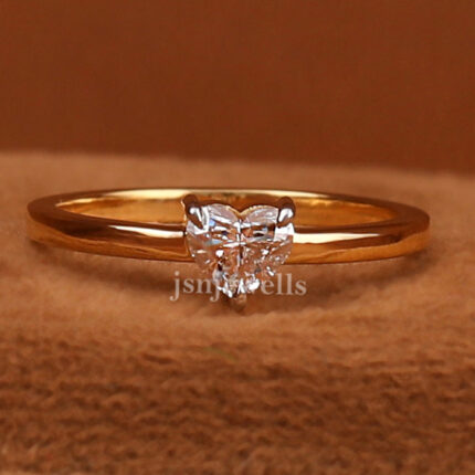 Heart Diamond Ring