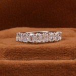 half eternity diamond ring