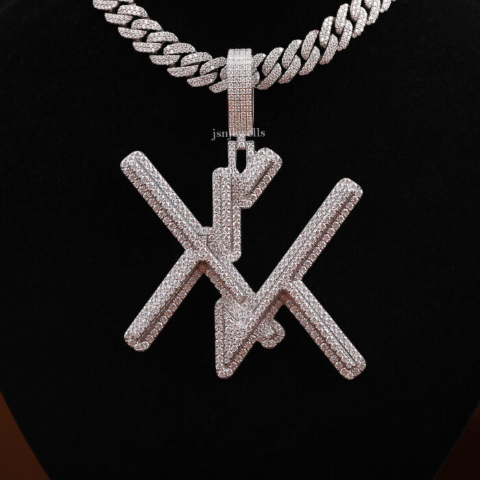 mens diamond cross pendant​