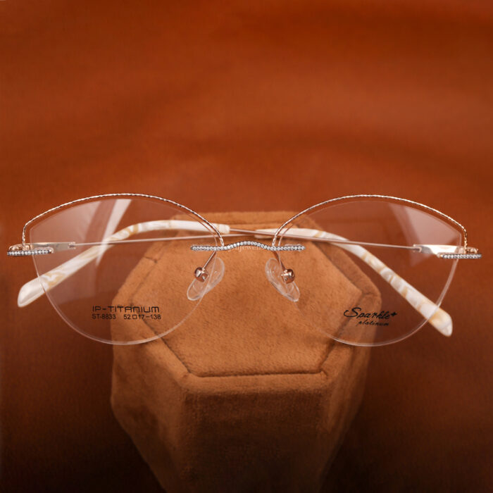 rimless spectacle frames