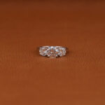 three stone engagement rings